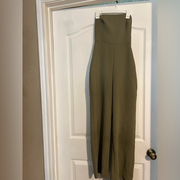 Aritzia Wilfred olive Endless Jumpsuit sz 0 - Picture 5 of 15